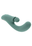 Spiral Charm Rechargeable Silicone Clitoral Stimulator - Green