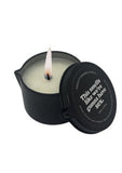 Kama Sutra Naughty Notes Massage Candle 2oz Bowl (1 individual) - Assorted