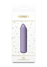 Minnie's Dot Rechargeable Silicone Flexible Bullet - Lavender