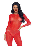 Leg Avenue Sheer Rhinestone Catsuit