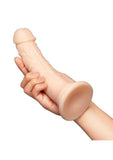 Together Realistic Dildo with Suction Base 8in - Vanilla