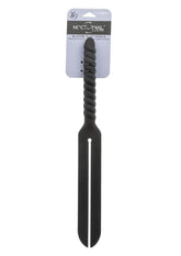 Nocturnal Collection Silicone Slap Paddle - Black