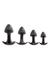 Walk Around Trainer Plugs (4 Pack) - Black