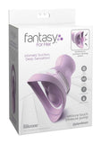Fantasy For Her Veloura Touch Pleasure Pump Purple