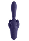 Tongue Twisted Rechargeable Silicone Clitoral Stimulator - Purple