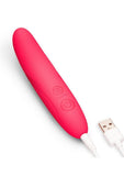Together Silhouette Silicone Rechargeable G-Spot Vibrator 5in - Pink