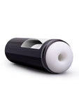 He-Vibe Thrust & Bust Rechargeable Oral Masturbator - Black/Frost