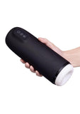He-Vibe Power Thrust Pro Rechargeable Masturbator - Black/Frost