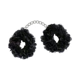 Blossom Luv Cuffs Flower Hand Cuffs Black
