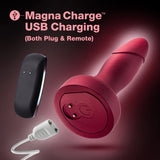 Anal Adventures Matrix Atomic Plug with Remote Martian Wine