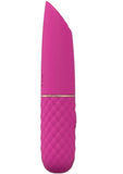 LoveLine Beso 10 Speed Vibrating Mini-Lipstick Silicone Rechargeable Waterproof Pink