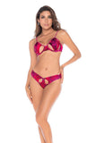 Mapale Fierce Fuchsia Cutout Two Piece Set