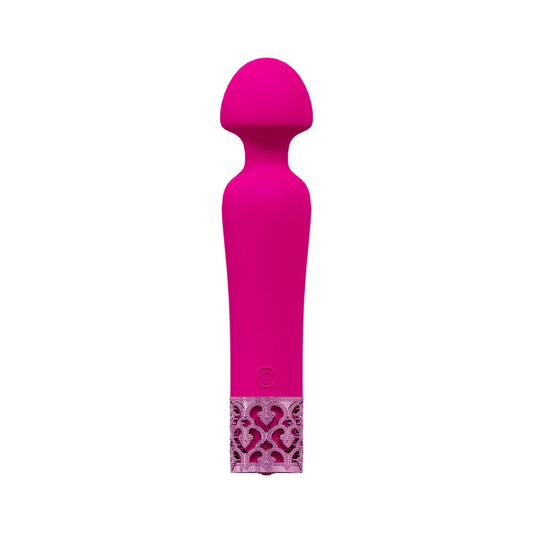 Royal Gems Majestic Rechargeable Silicone Vibrator - Black
