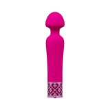 Royal Gems Majestic Rechargeable Silicone Vibrator - Black