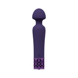 Royal Gems Majestic Rechargeable Silicone Vibrator - Black