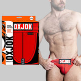 Oxballs Oxjok Slingjock Upthrust Slider-Strap Jock Red Hot XL(DISCONTINUED