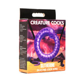 Creature Cocks Slitherine Silicone Cock Ring - Purple