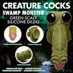 Creature Cocks Swamp Monster Green Scaly Silicone Dildo (DISCONTINUED)