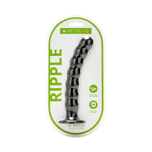 Me You Us 8 in. Ripple G-Spot Peg884472035872