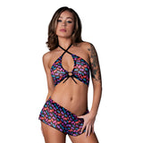 Magic Silk Hazy Dayz Halter Top & Hot Short Set Gummy Bears(Discontinued)