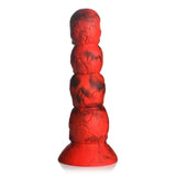 Creature Cocks Doom Silicone Dildo - Red/Black