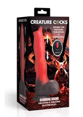 Creature Cocks Canine Thrusting & Vibrating Silicone Dildo with Remote Control