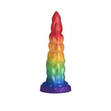Creature Cocks Rainbow Horn Silicone Dildo