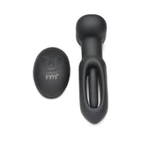 Flickers Bum Flick Flicking & Vibrating Silicone Butt Plug with Remote