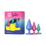 Romp Luster Silicone Anal Plug - Purple/Pink