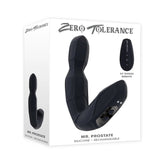 Zero Tolerance Mr Prostate Twirling Prostate Vibe with Remote Silicone Black