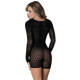 Magic Silk Seamless Long Sleeve Romper O/S
