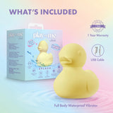 Play With Me Splash Rechargeable Vibrator - Yellow