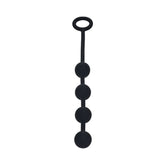 LEVELZ Round Silicone Anal Balls Small 20mm Black