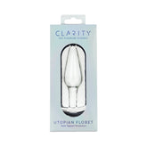Clarity Utopian Floret Glass Plug