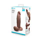 b-Vibe Slipskin Realistic Silicone Dildo 8 in. Girthy