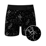 The Big Bang Glow In The Dark Constellation Ball Hammock® Pouch Underwear With Fly