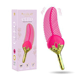 CLEO Feather Ticker Pink