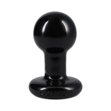 The Classic Round Butt Plug Black Small