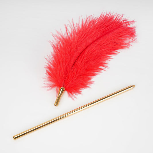 OSTRICH FEATHER TICKLER