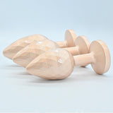 DIAMOND SHAPED ANAL PLUG WITH JEWEL