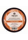 Earthly Body Hemp Seed 3 In 1 Massage Candle - Fresh Squeezed 6oz