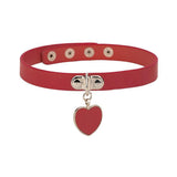 COLLAR WITH HANGING HEART