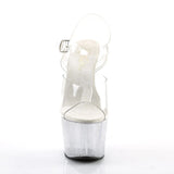 Adore-708MG 7" Heel with Mini Glitter