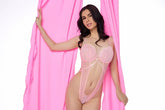 Crystal Lace Romance Teddy