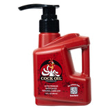 Cock Oil Water-Based Lubricant with Pump 10oz