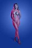 Want It All Reversible Rhinestone Bodystocking & Pasties - Boxed
