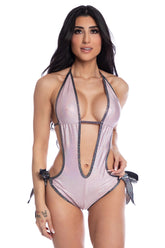3015-03 Jessie Tie-Side Bodysuit - Twinkle