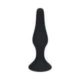 LEVELZ Slim Silicone Anal Plug - BLACK
