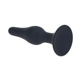 LEVELZ Slim Silicone Anal Plug - BLACK