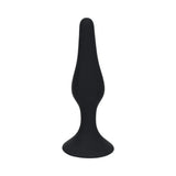 LEVELZ Slim Silicone Anal Plug - BLACK